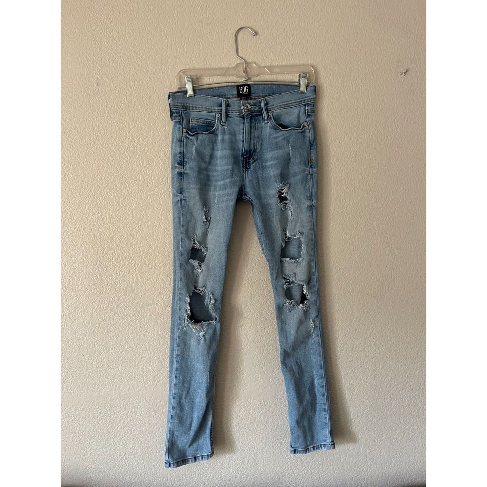BDG Super Skinny Stretch Ripped Jeans (30X30)